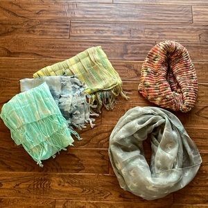 EUC Scarf sarong lot